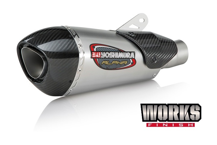 Yoshimura Alpha T Works Street Slip-On Exhaust KTM 390 Duke