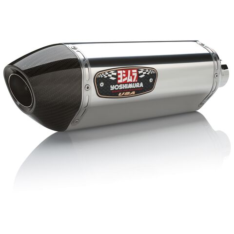Yoshimura R77 Race Slip-On Exhaust Kawasaki ZX14R 2012-2025 - RevZilla