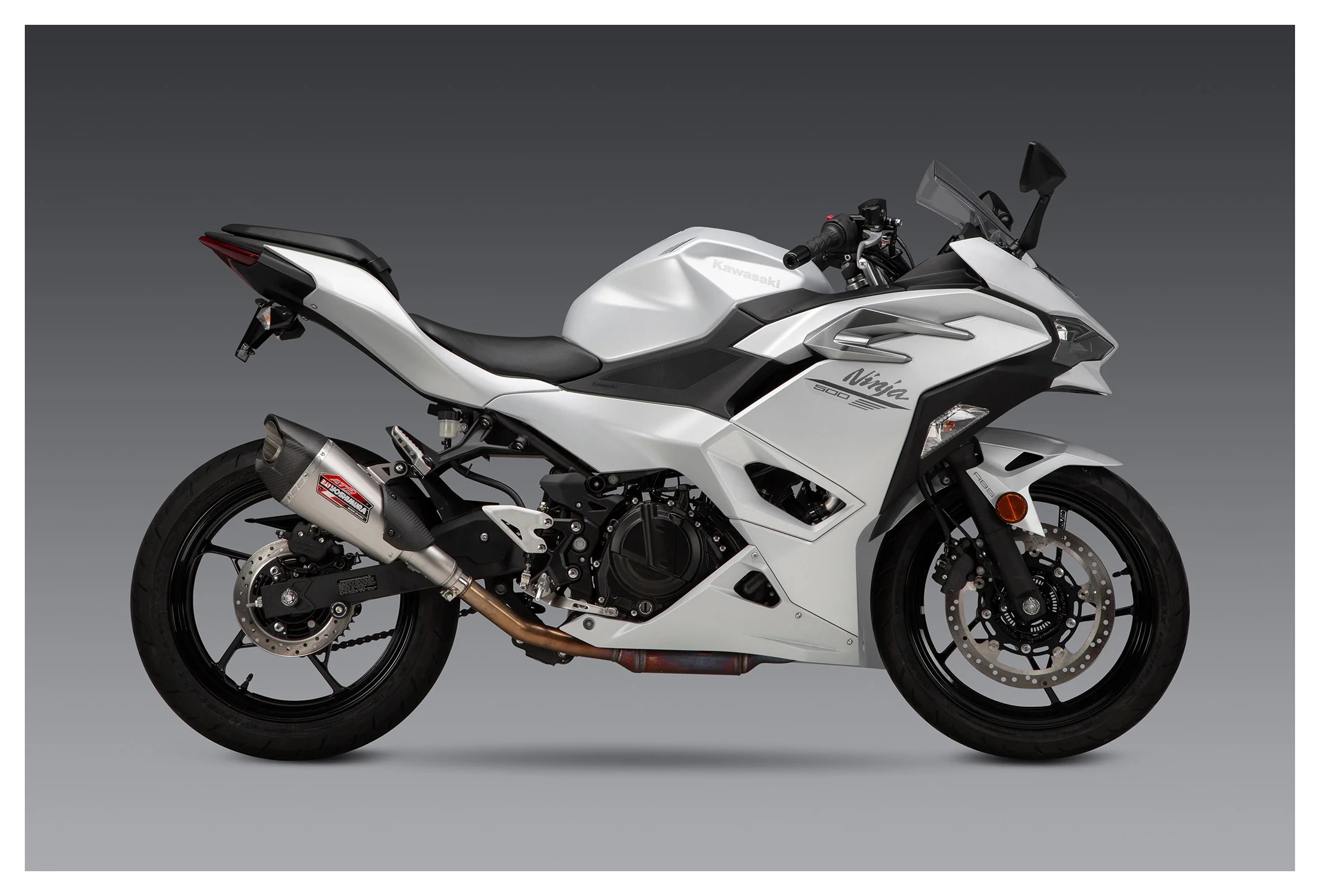Yoshimura AT2 Slip-On Exhaust Kawasaki Ninja 400 / 500 / Z400