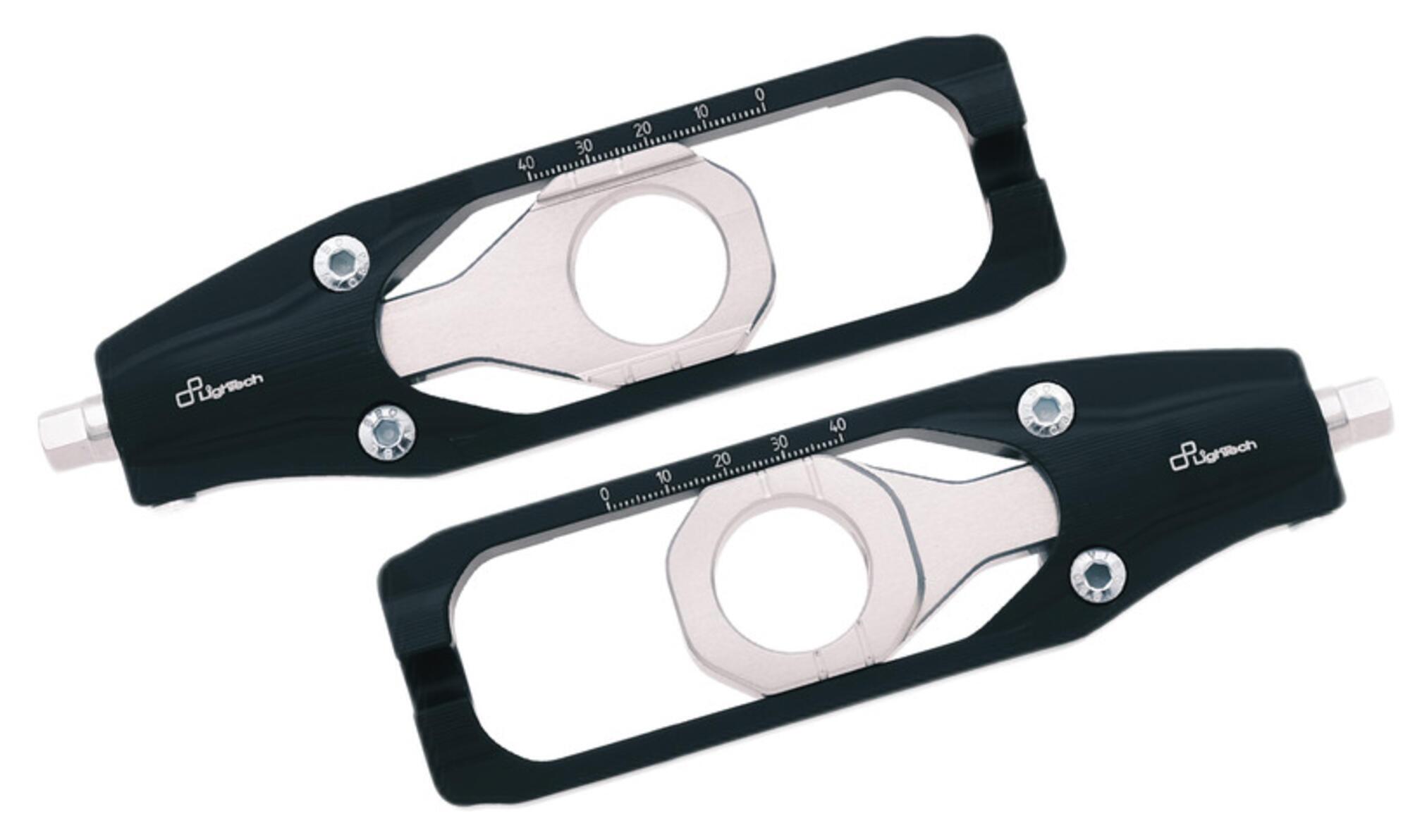 LighTech Chain Adjusters Kawasaki ZX6R / ZX636 - RevZilla