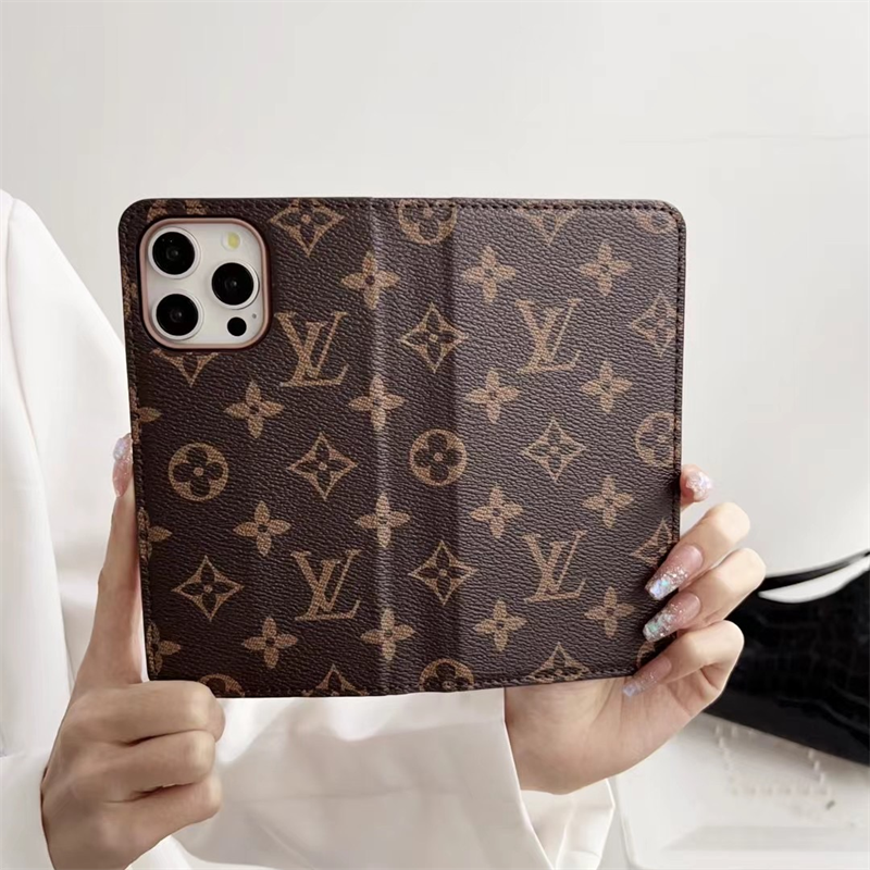 iphone17/16ケース 手帳型 ハイブランド スマホケース 手帳 型 ルイ