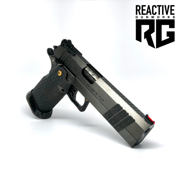 Strayer Voigt Inc. Infinity IED 1911 9mm Black w/ Gold | Reactive