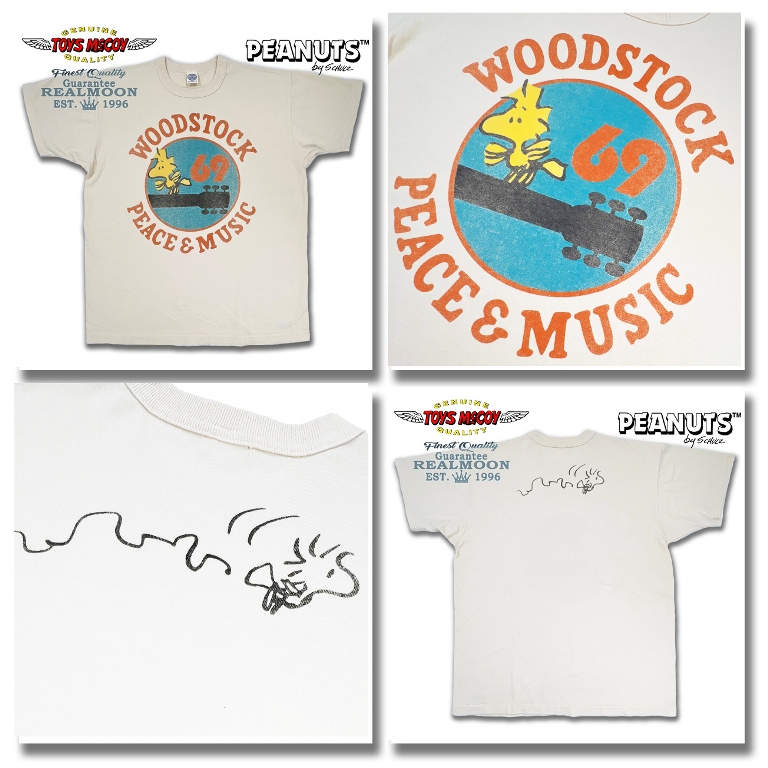 TOYS McCOY × SNOOPY TEE No.TMC2521 