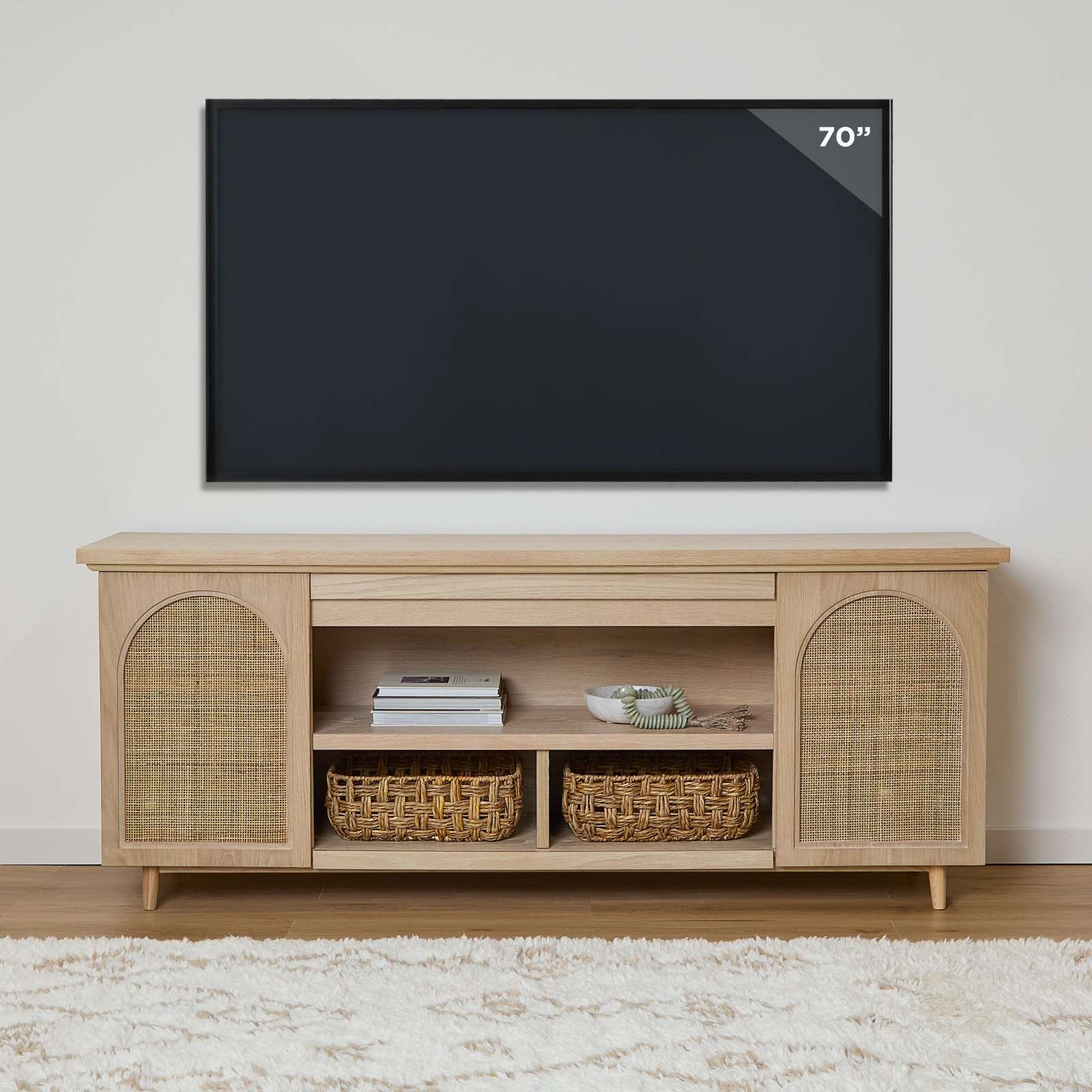 Dahlia TV Stand - Real Flame®