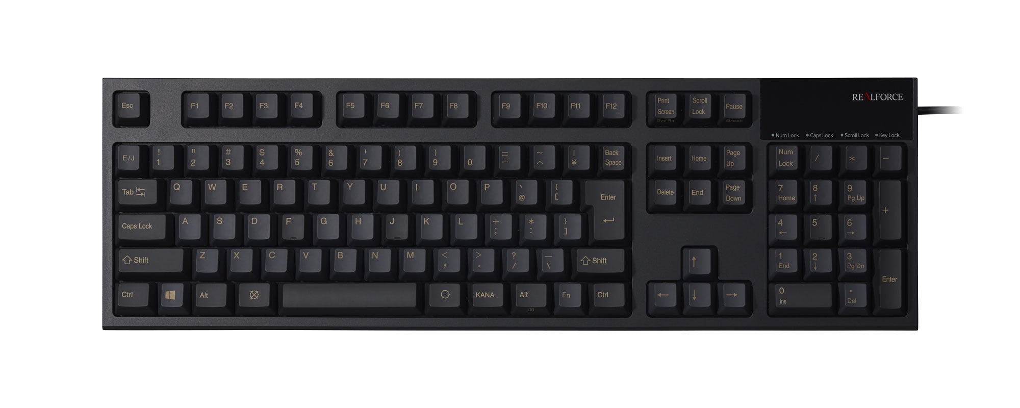 REALFORCE R2A-JP4-BK/AGAZ05 キーボード本体 REALFORCE R2A-JP4-BK