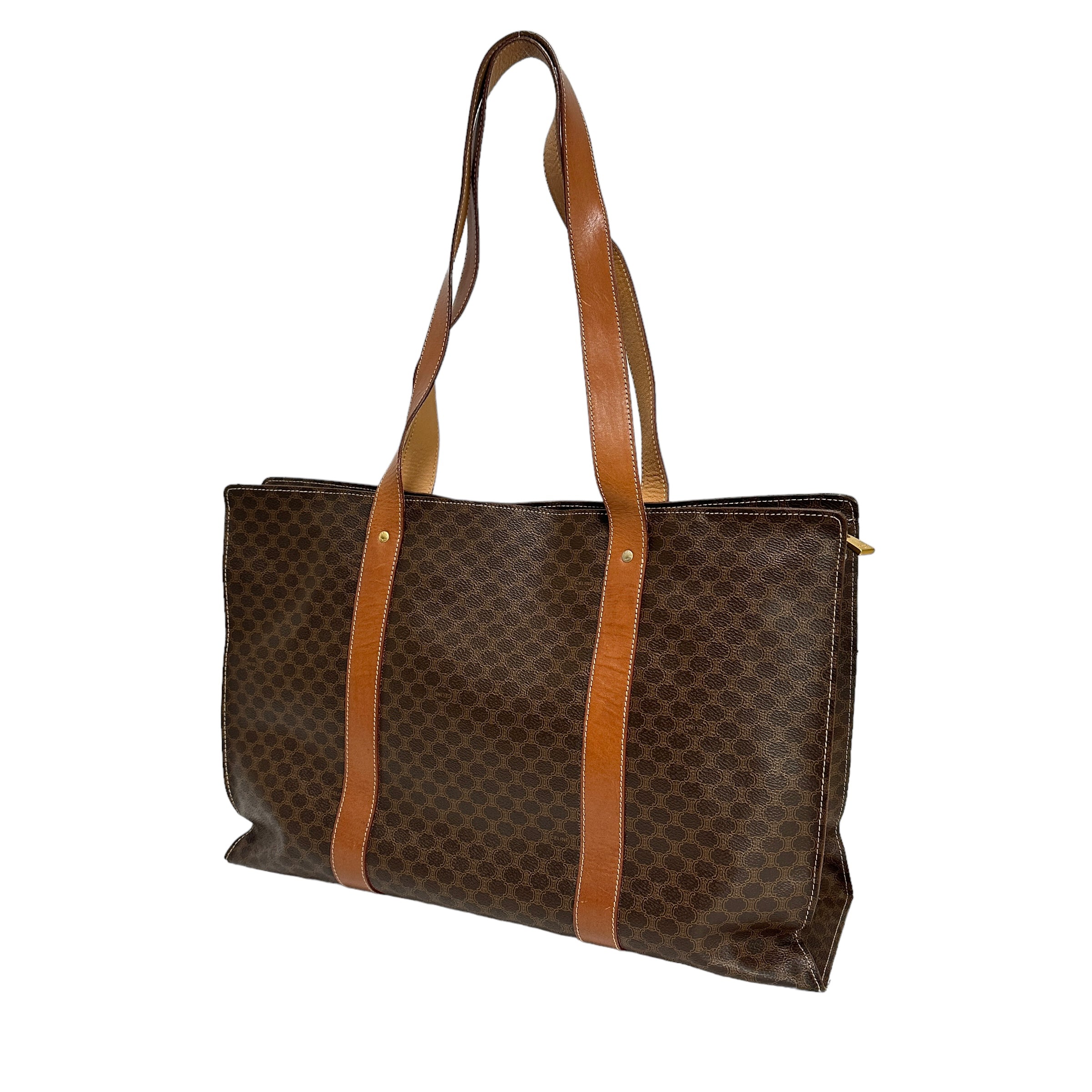 CELINE セリーヌ マカダム トートバッグ