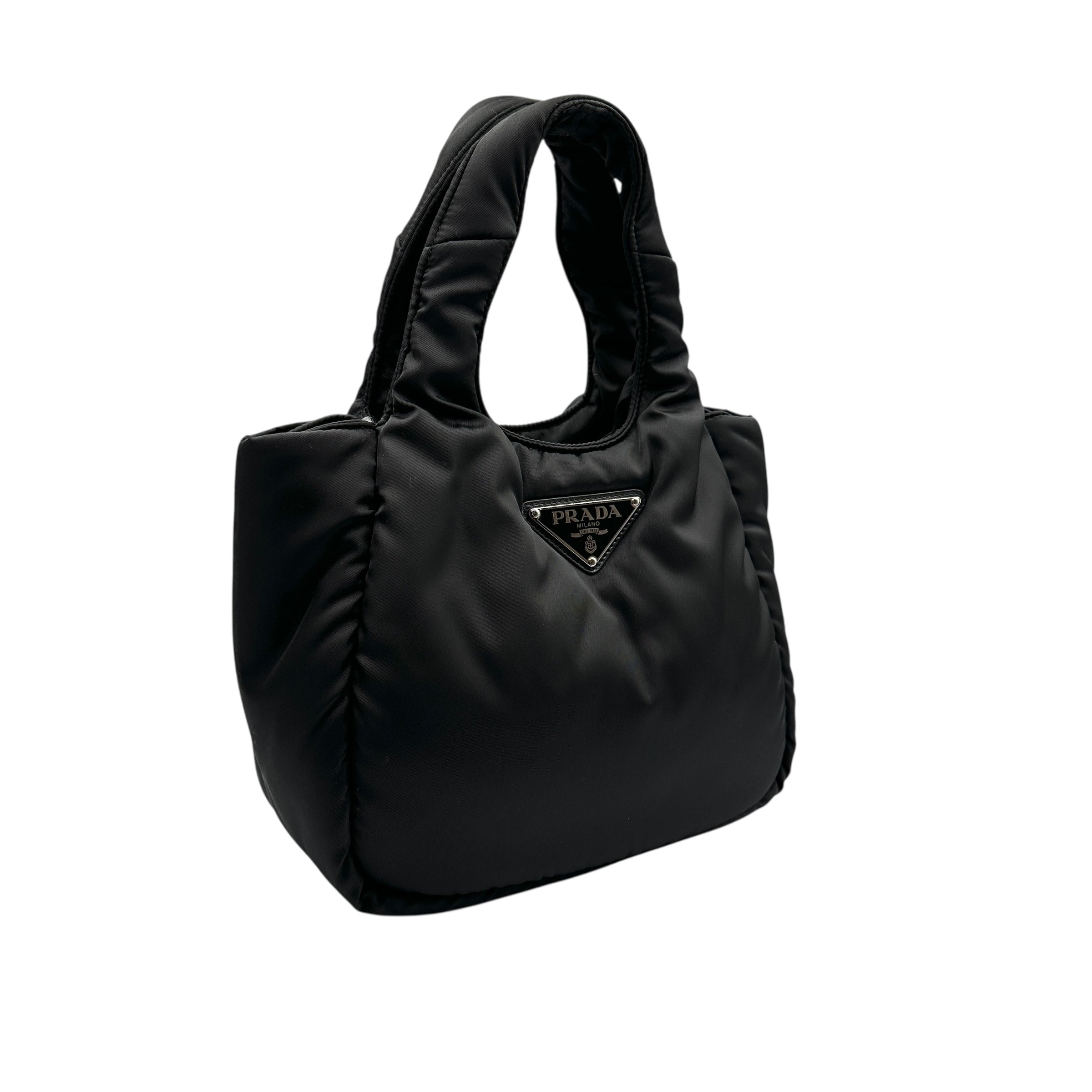 PRADA プラダ 1BG412 パデッド トートバッグ スモール