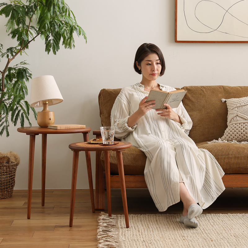 ネストテーブル RattanMix／RD ｜家具・インテリア通販 Re:CENO(リセノ)