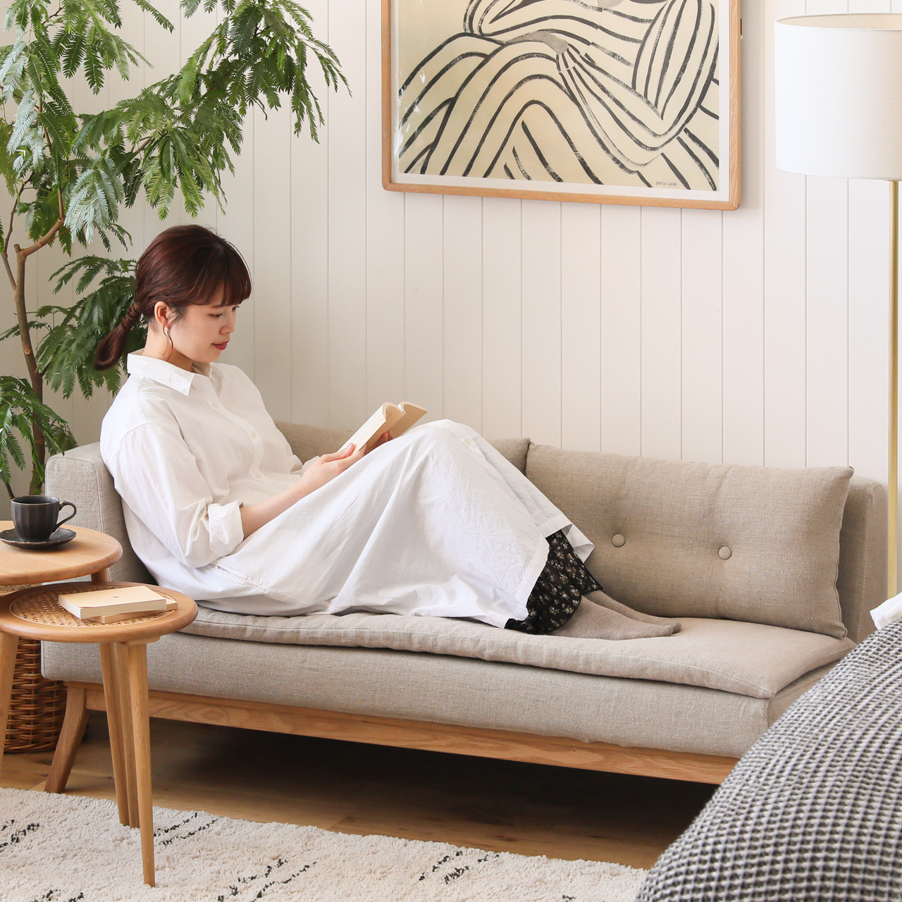 カウチローソファー culum ｜家具・インテリア通販 Re:CENO(リセノ)