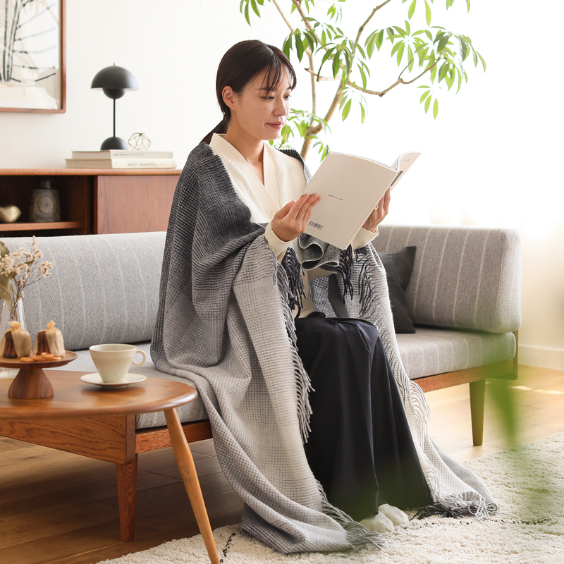 アルパカウールブランケット elvang Horizon ｜家具・インテリア通販
