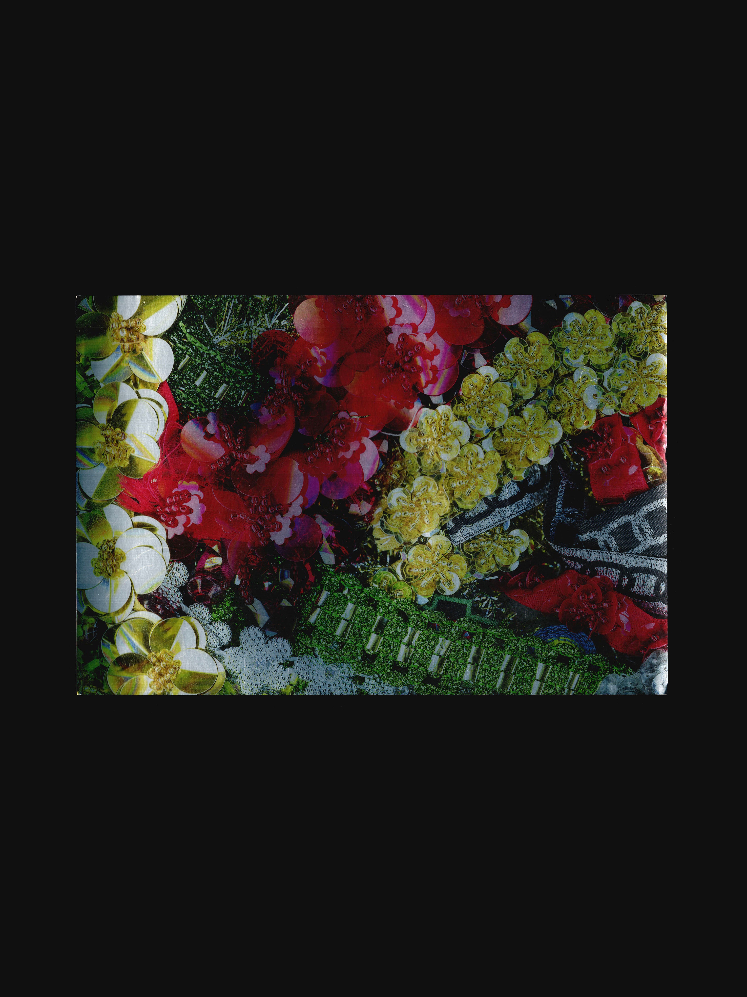 COMME DES GARCONS - HAPPY HOLIDAYS OVERSIZED POSTCARD (2000S