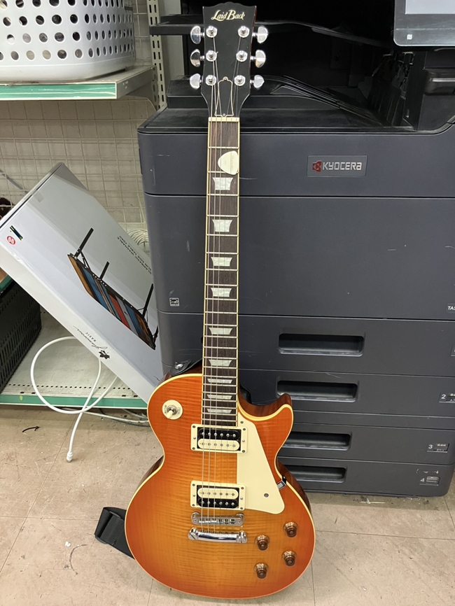 買取！Laid Backレスポールタイプ入荷🎸サンバーストが渋い