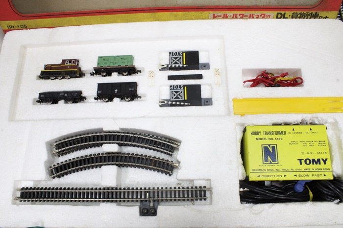 激レア トミー ナインスケール Nゲージ DL・貨物列車セット SetA HN