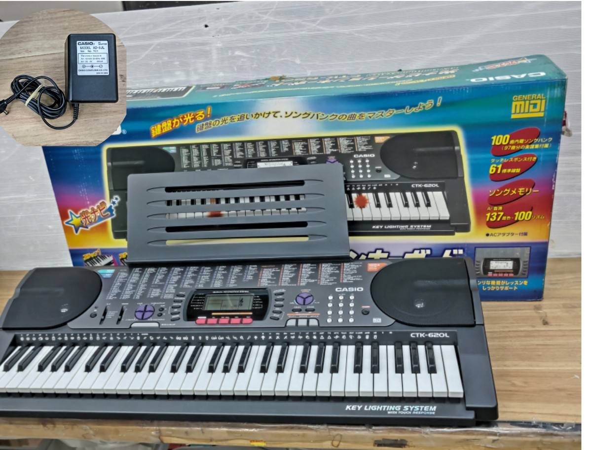 電子ピアノ キーボード CASIO カシオ CTK-620L を買取しました