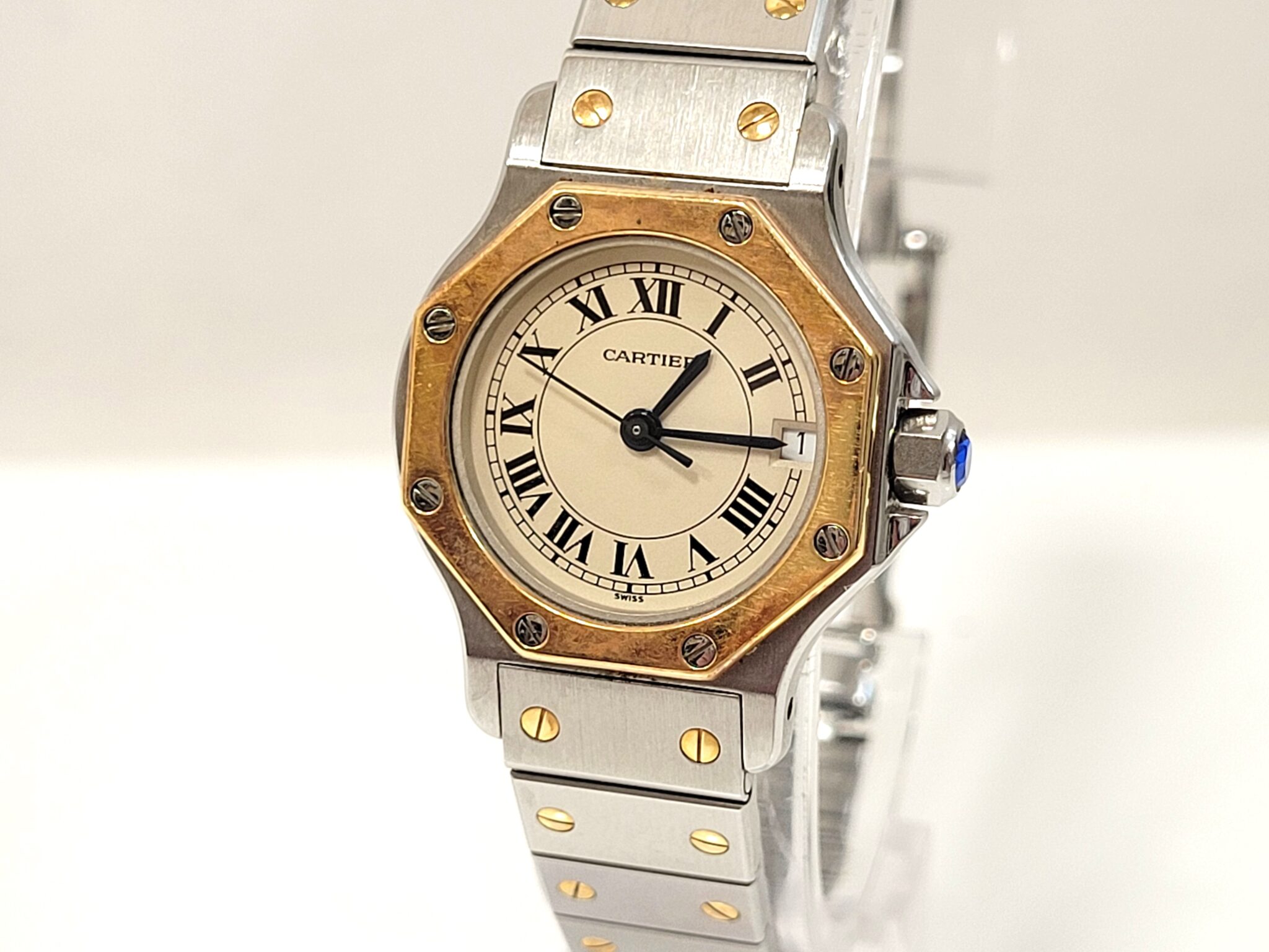 カルティエの買取価格は？】カルティエ サントスオクタゴンSMをお