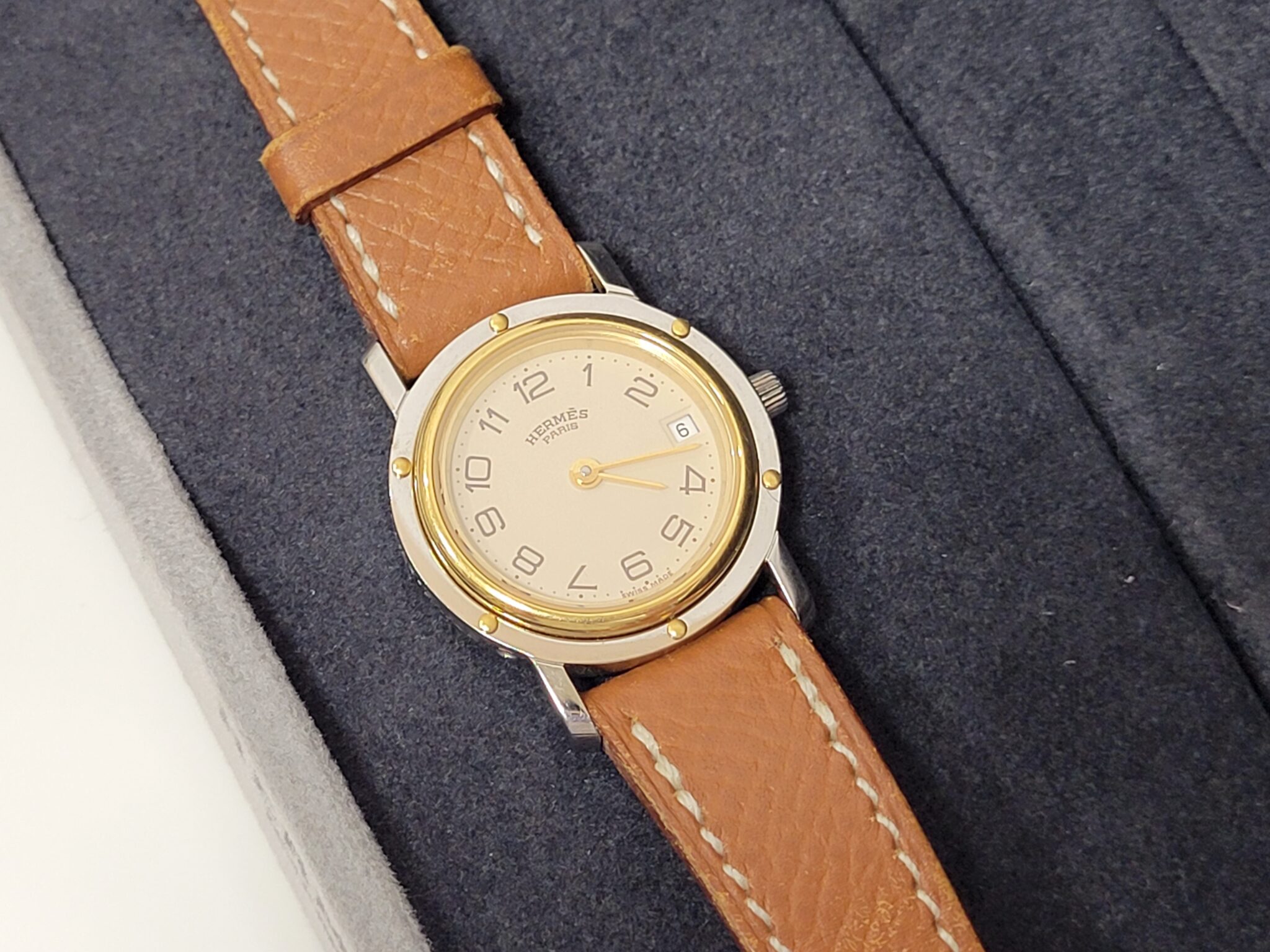 買取実績】 エルメス クリッパー レディースをお買取りしました。買取