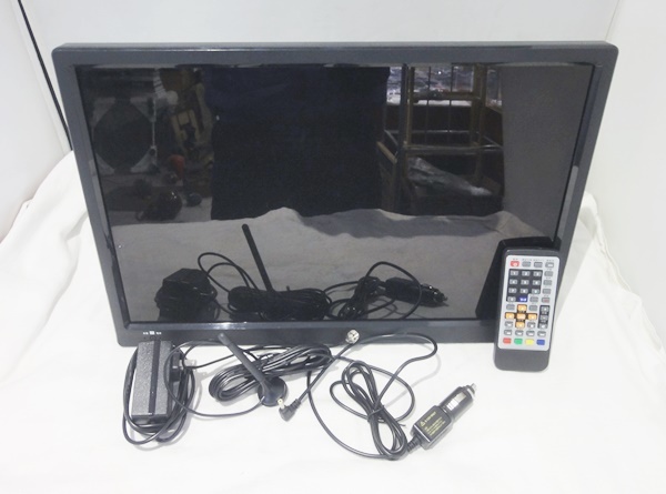 ティーズネットワーク 19V型バッテリー内蔵ポータブルTV TV-191-BK