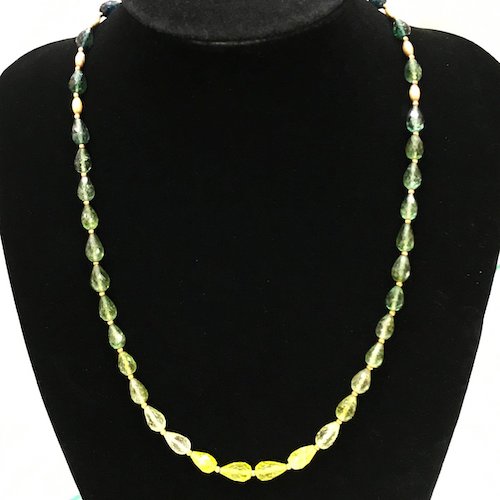 アンブローズ】K18 トルマリンネックレスの査定ポイントは？【宝石