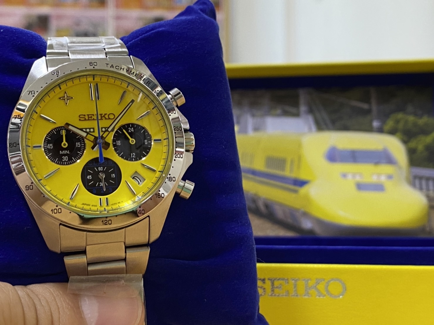 限定5000点のセイコー 運行20周年記念 ドクターイエロー 8T63-01E0