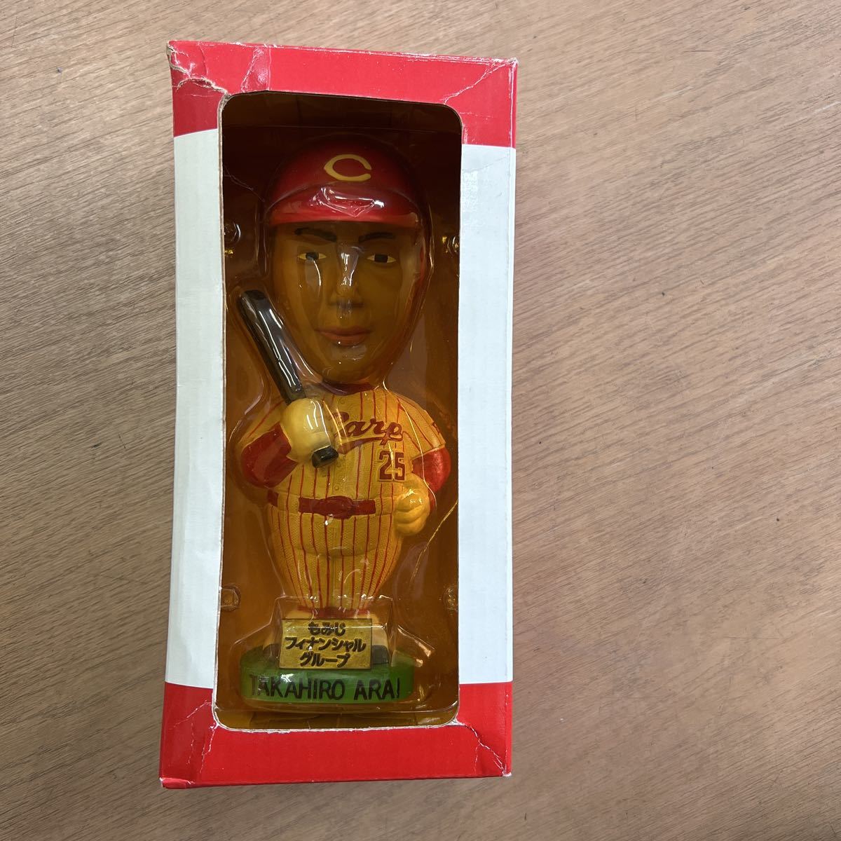 広島東洋カープ 新井貴浩選手 バブルヘッド 首振り人形 フィギュア