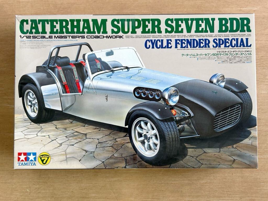 未使用品 タミヤ 1/12 ケーターハムスーパーセブンBDR サイクル