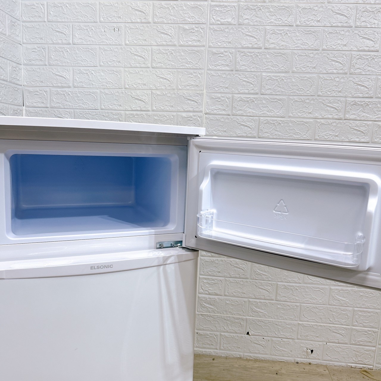 エルソニック 冷蔵庫 一人暮らし 2ドア 小型 2023年製 引越し 新生活