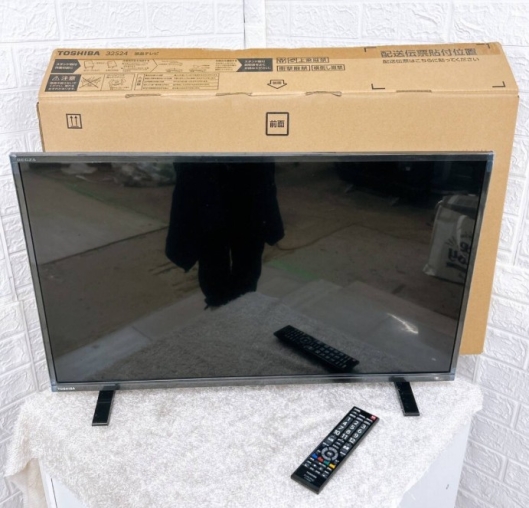 TOSHIBA 東芝 REGZA レグザ 液晶テレビ 32S24 32V型 2023年製
