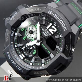 Casio G-Shock GRAVITYMASTER 200M Thermometer Compass Watch GA-1100