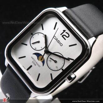 Casio Quartz Moonphase Stainless Steel Watch MTP-M305D-9A, MTPM305D