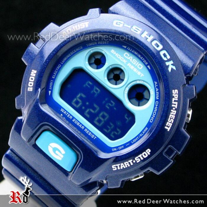 BUY Casio G-Shock Crazy Colors DW-6900CC-2DR Blue - Buy Watches