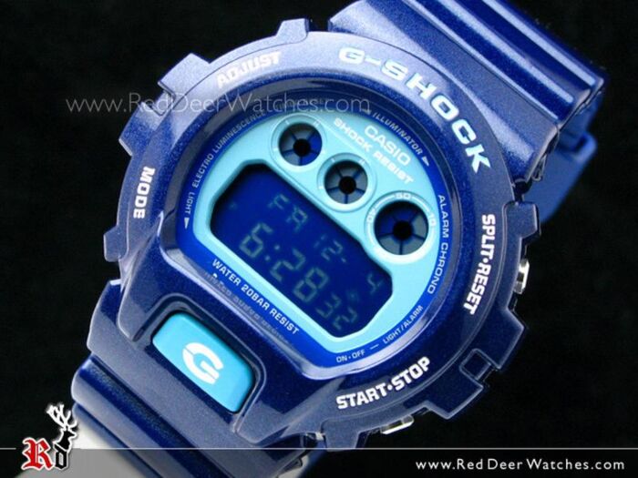 BUY Casio G-Shock Crazy Colors DW-6900CC-2DR Blue - Buy Watches