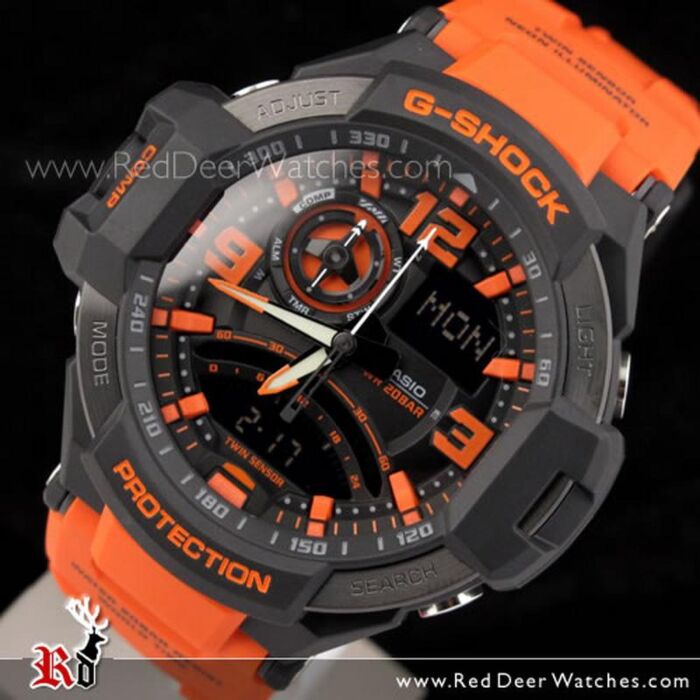 BUY Casio G-Shock Gravity Defier Compass Thermometer Watch GA-1000