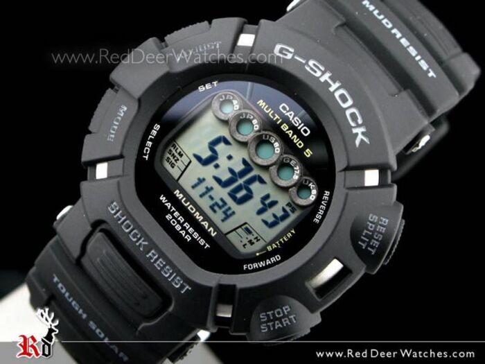 BUY Casio Men G-Shock Mudman Solar Atomic Watch GW-9000A-1