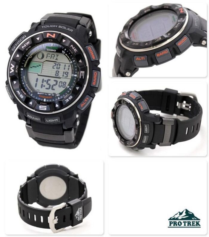 BUY Casio Protrek Triple Sensor Wave Ceptor Solar Watch PRW-2500