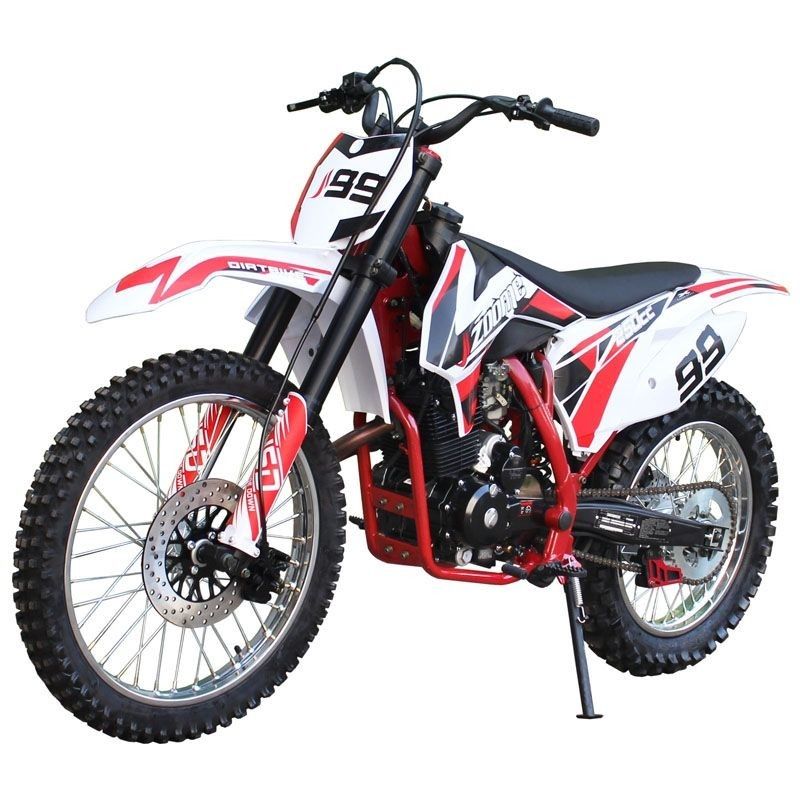 250cc Dirt Bike RF ZOOMe RTT with 5 Speed Manual Tranny, Electric