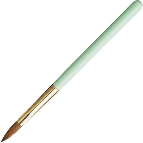 Fleurir スカルプ筆 グリーン コリンスキー Fleurir スカルプ筆