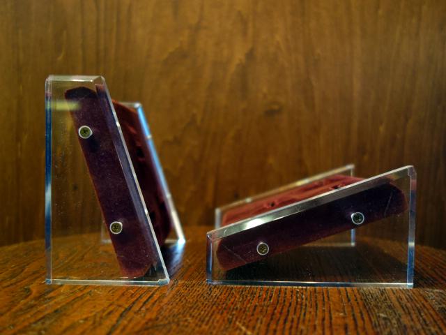 レトロアクリルリングホルダー リングディスプレイ什器 ジュエリー