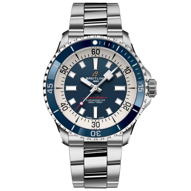 Breitling Superocean Automatic 42 Blue Dial Stainless Steel