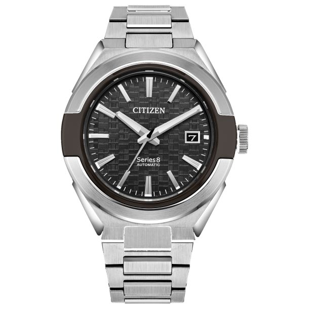 Citizen Series8 870 Automatic Black Dial Stainless Steel Watch
