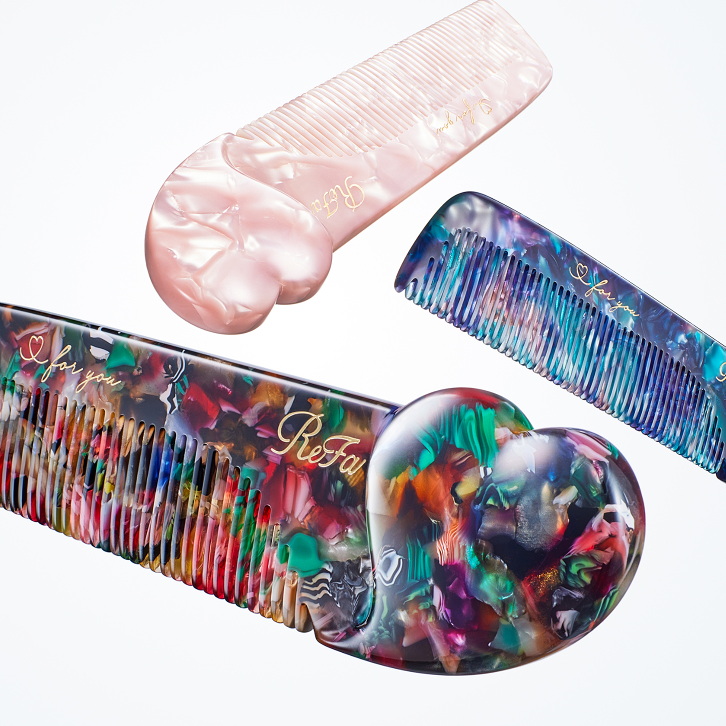 リファハートコーム アイラ ピュア - ReFa HEART COMB Aira pure