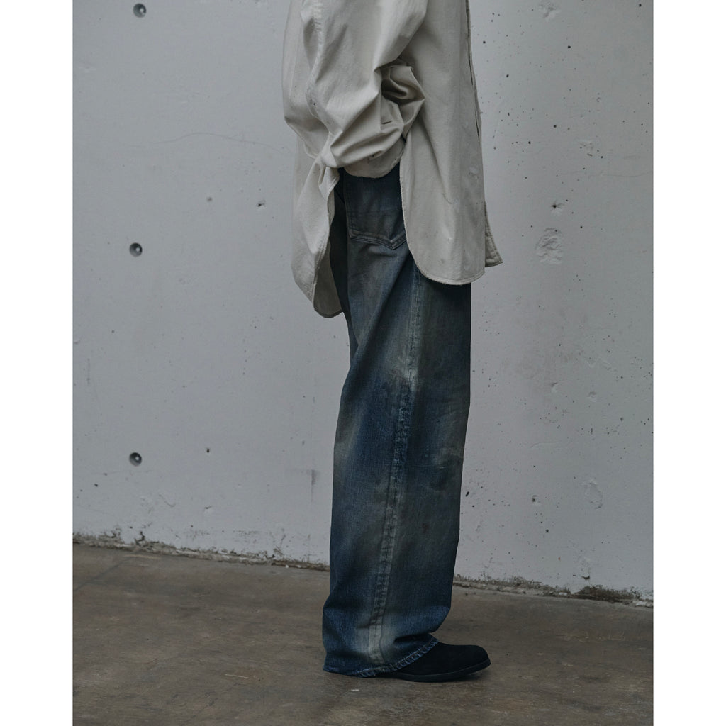 AGING MIDDLE STRAIGHT 5P DENIM PANTS | ref. / Web Store