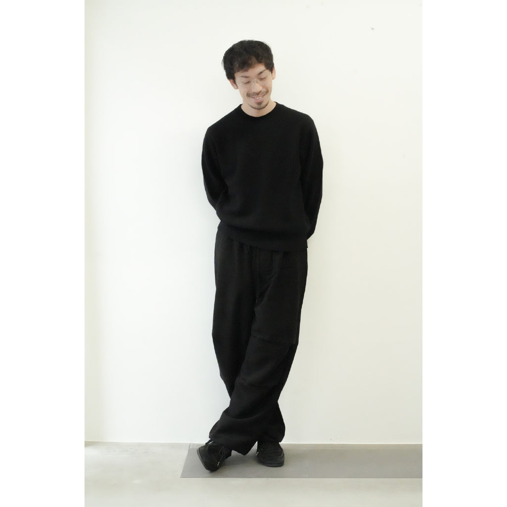 ラムズウール クルーネックニット | ref. / Web Store