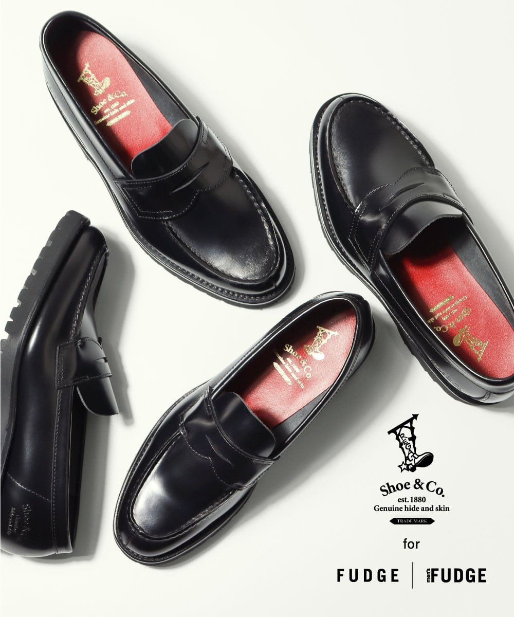 REGAL Shoe ＆ Co.とFUDGE 、men's FUDGEのスペシャルコラボが登場