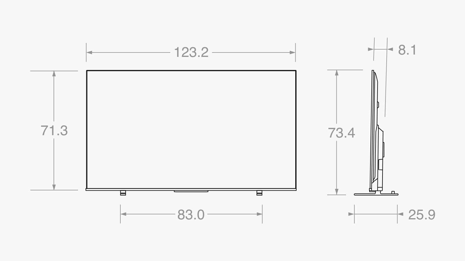 【ジャンク】REGZA 55Z570K（2022年モデル） 下部に横線あり Z570K 商品詳細｜REGZA<レグザ>