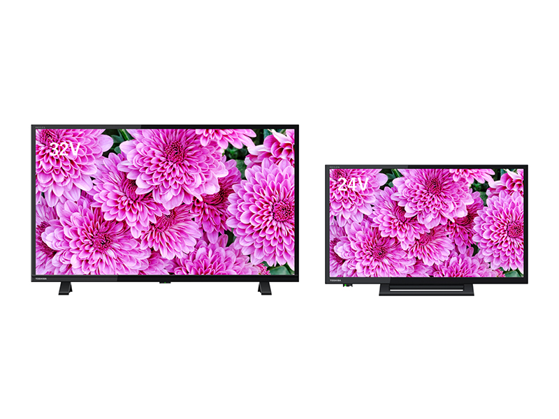 2チューナー搭載で裏番組録画に対応した高画質シンプル液晶レグザ「S24