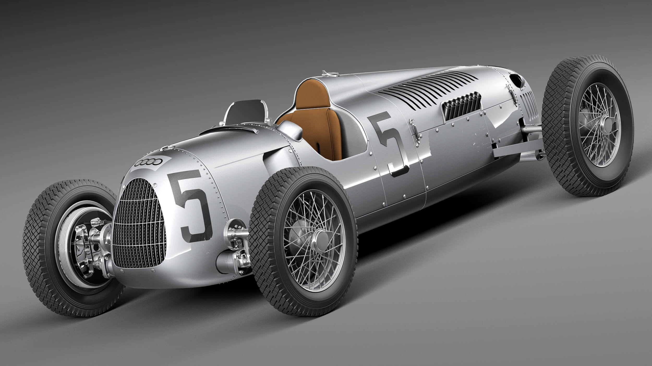 Auto Union Type C 1936 - 3D Model by SQUIR