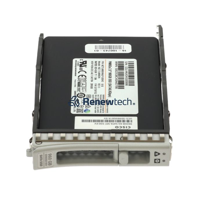 CISCO UCS-SD960G61X-EV - 960GB SFF Enterprise Value 6G SATA SSD