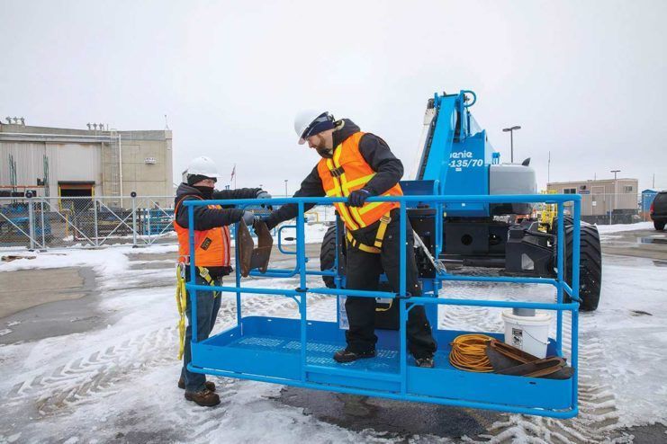 Rent a Genie ZX-135/70 Boom Lift starting @ $1164/day