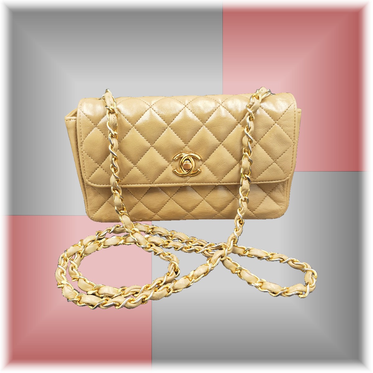 ブランドレンタルのBrandCity / シャネル ラムスキン ミニマトラッセ