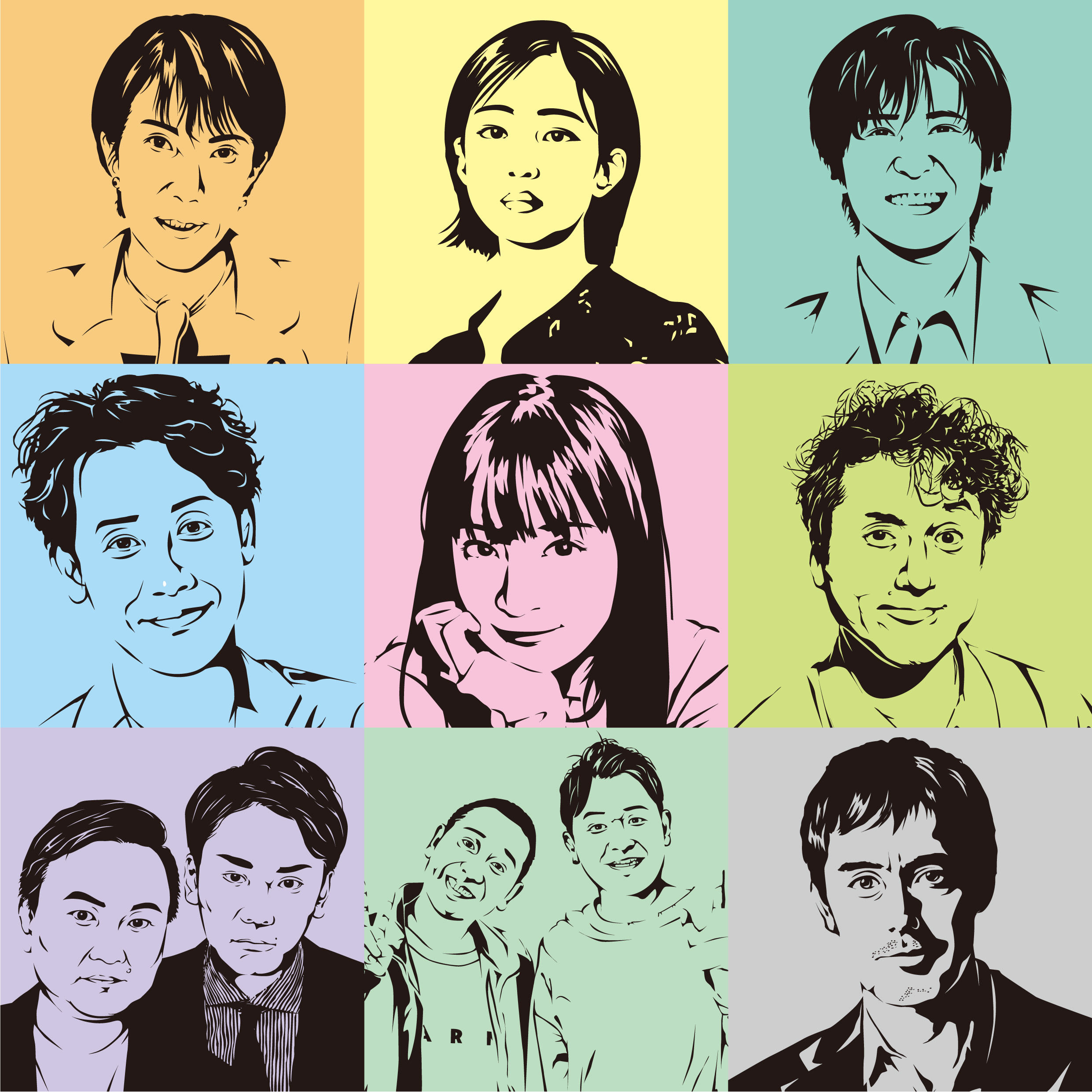 ひと味違う自己紹介」似顔絵シルエット描きます。 – イラストれお